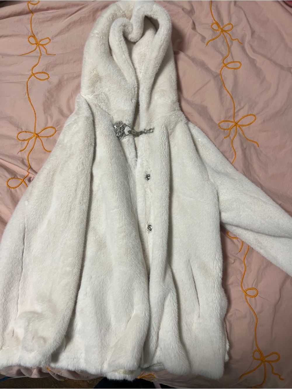 Women’s Hooded Faux Fur Coat